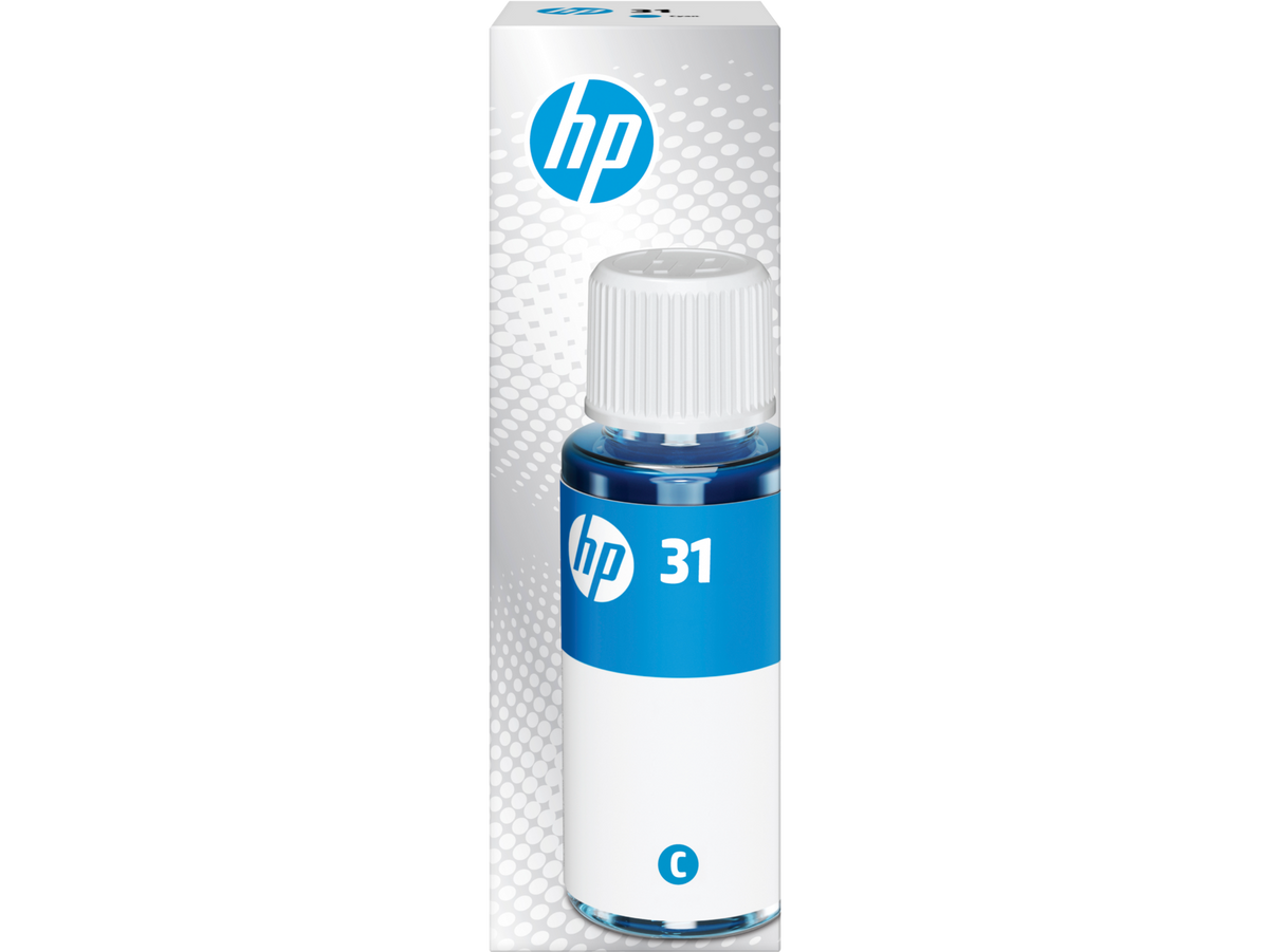 HP 31 70-ml Cyan Original Ink Bottle