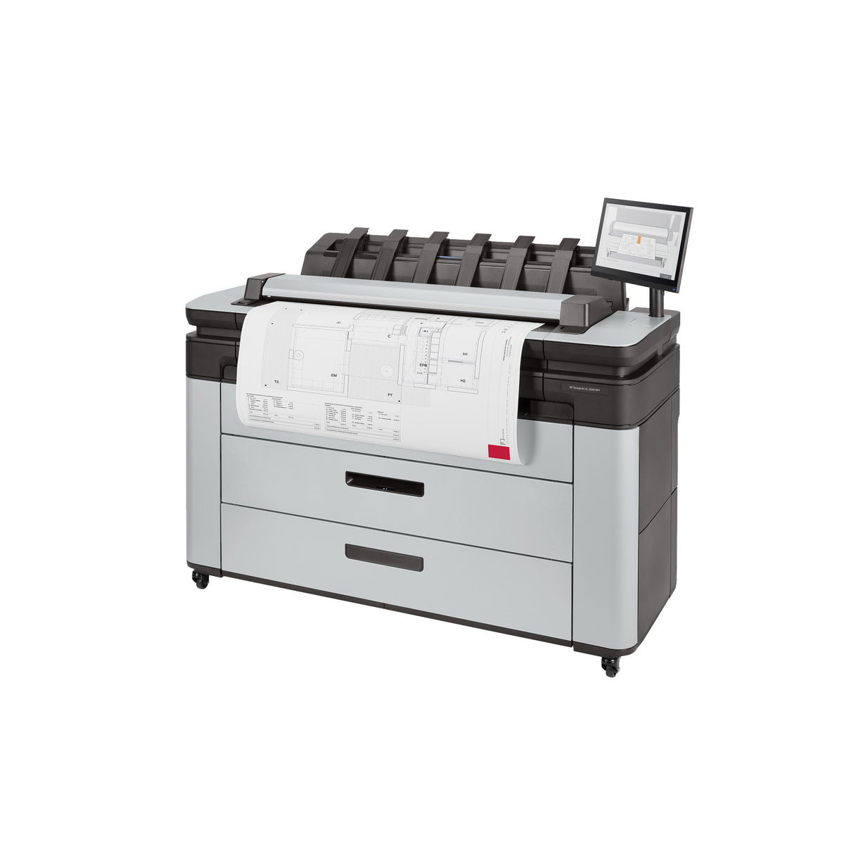 HP DesignJet XL 3600dr 36-in Multifunction Printer with PostScript/PDF