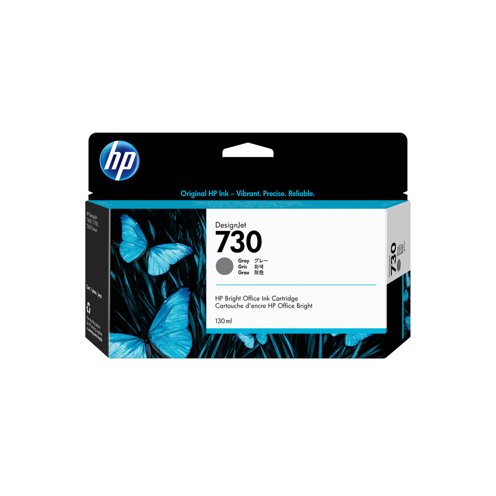HP 730 130-ml Gray DesignJet Ink Cartridge