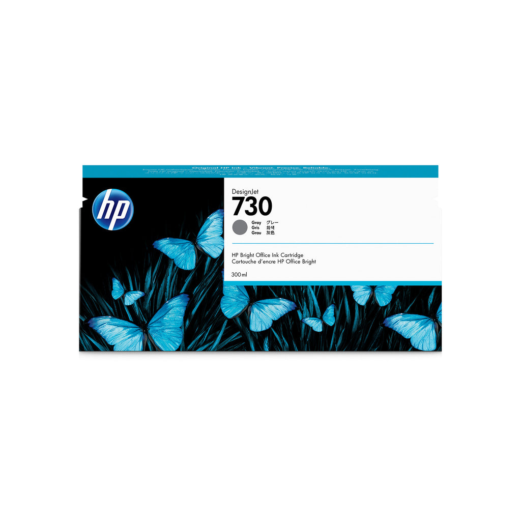 HP 730 300-ml Gray DesignJet Ink Cartridge