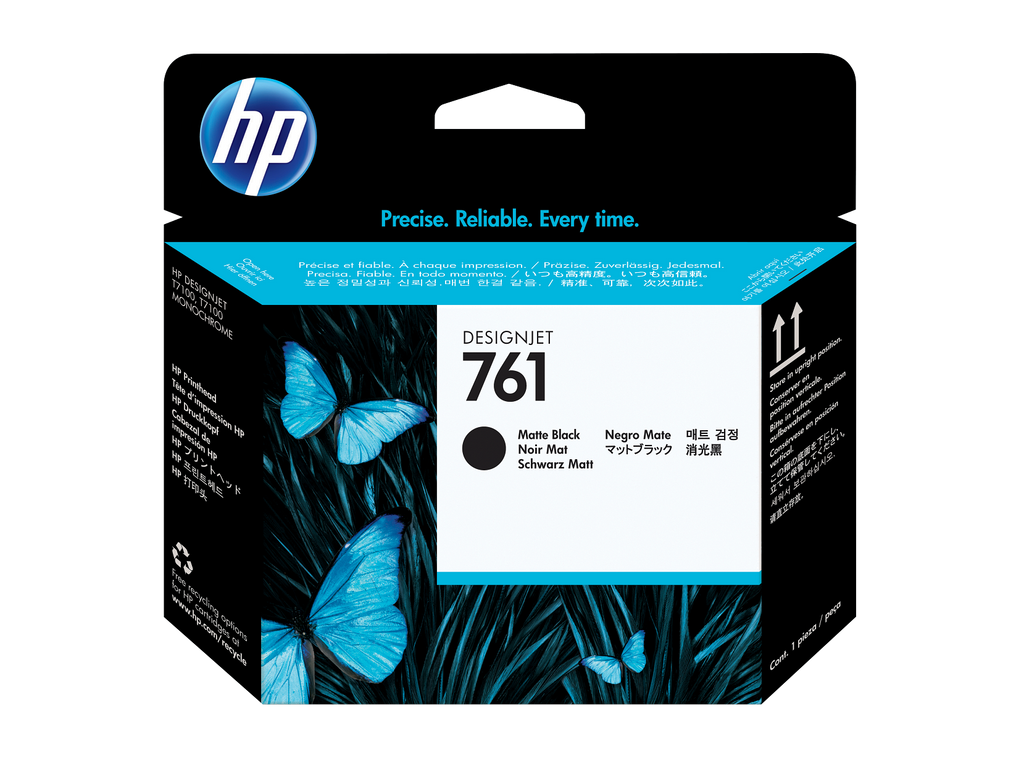 HP 761 Matte Black/Matte Black DesignJet Printhead