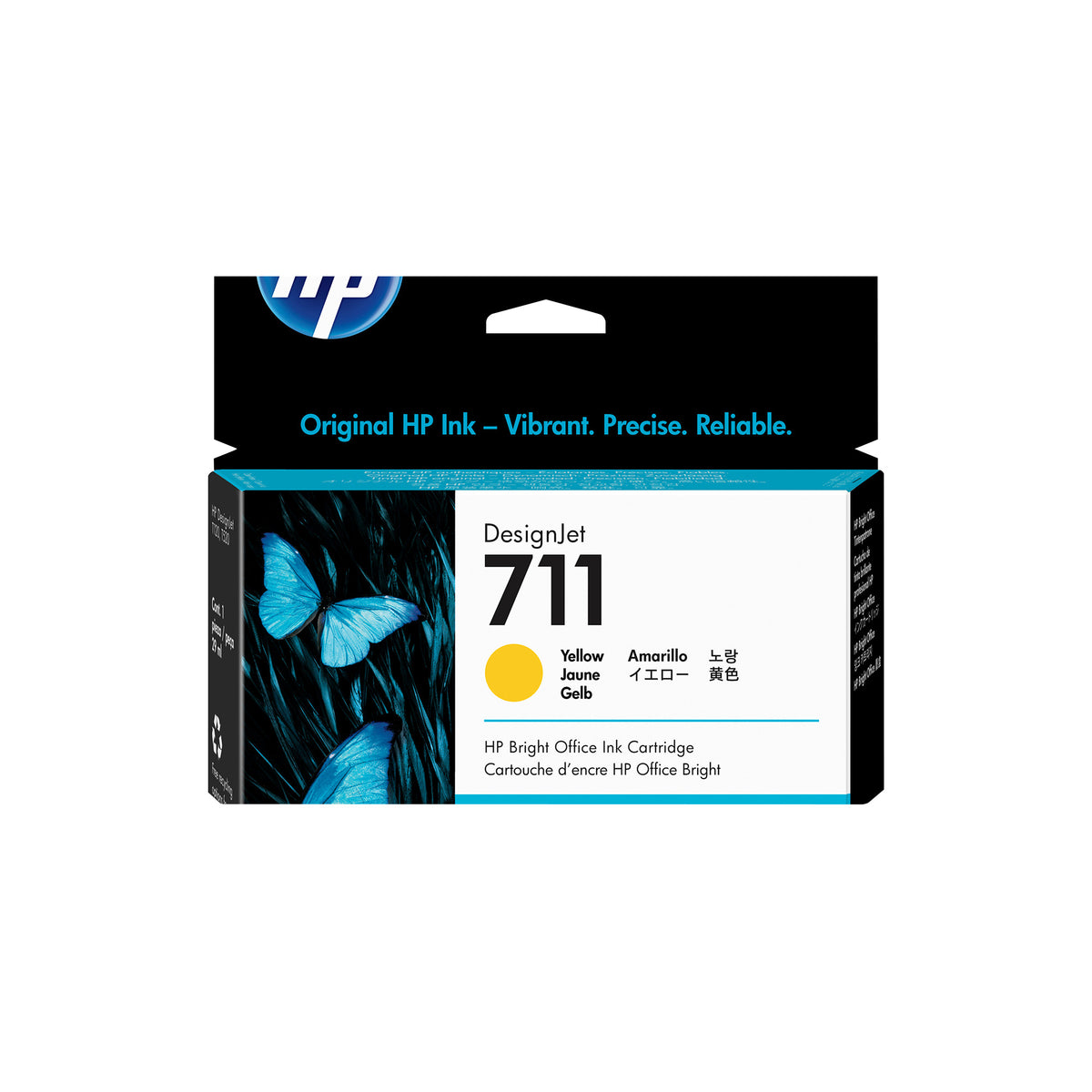 HP 711 29-ml Yellow DesignJet Ink Cartridge