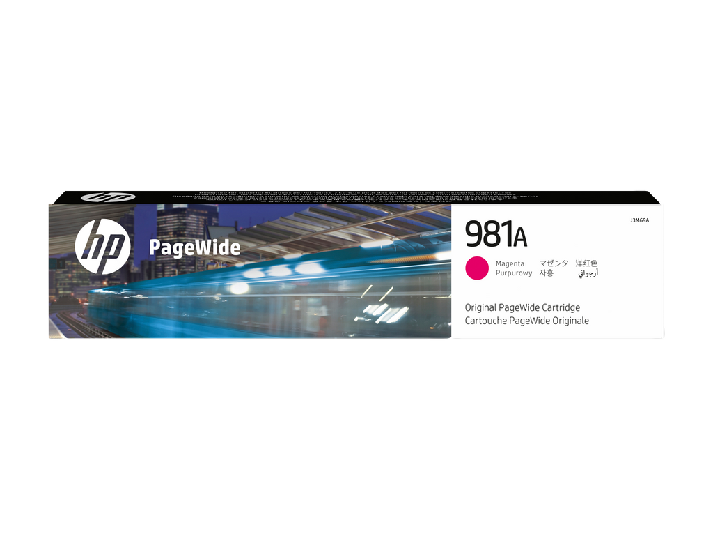 HP 981A Magenta Original PageWide Cartridge