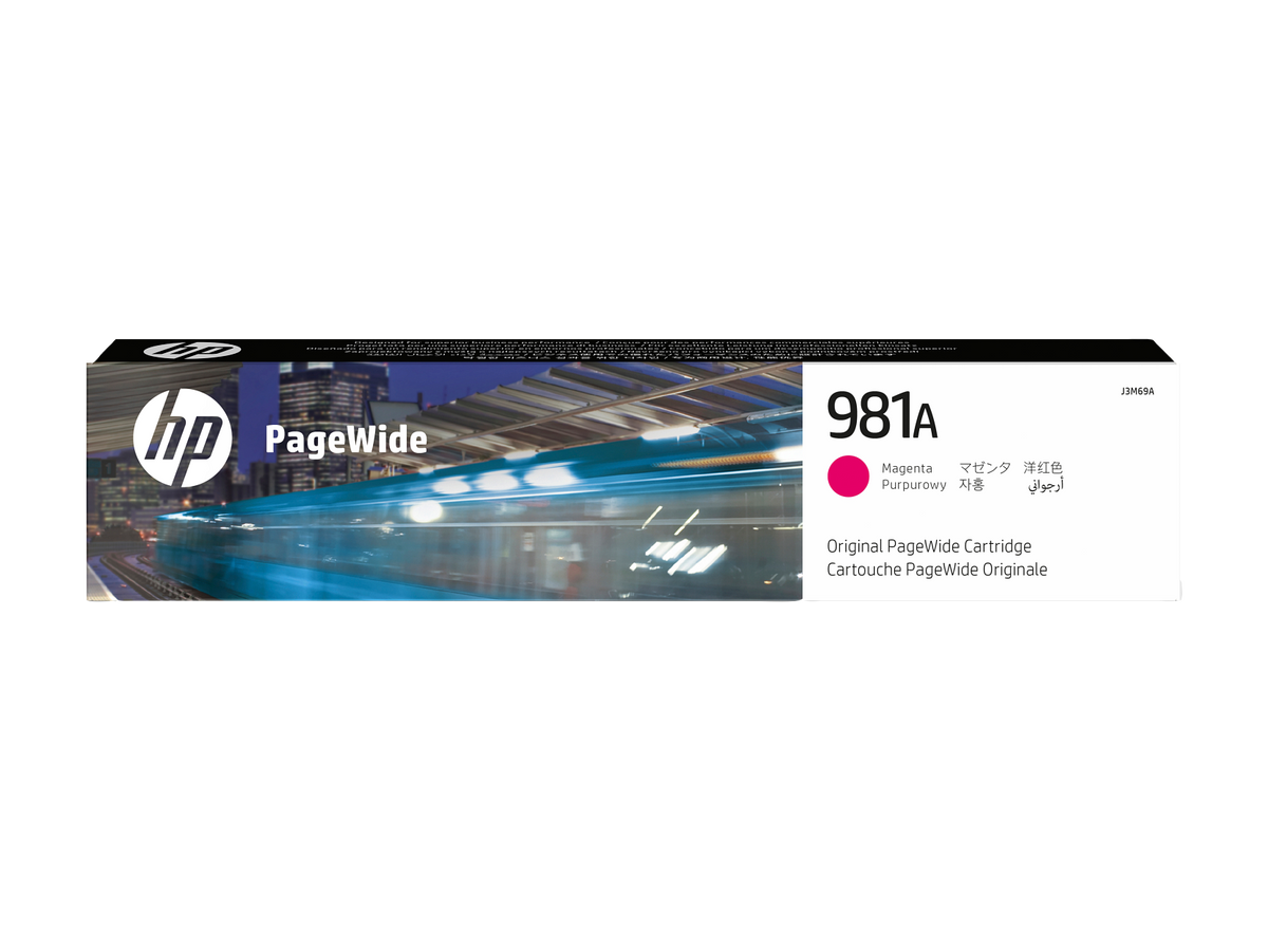 HP 981A Magenta Original PageWide Cartridge