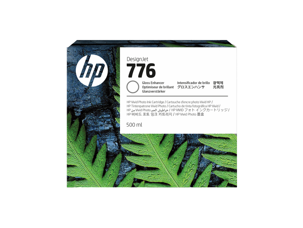 HP 776 500-ml Gloss Enhancer Ink Cartridge