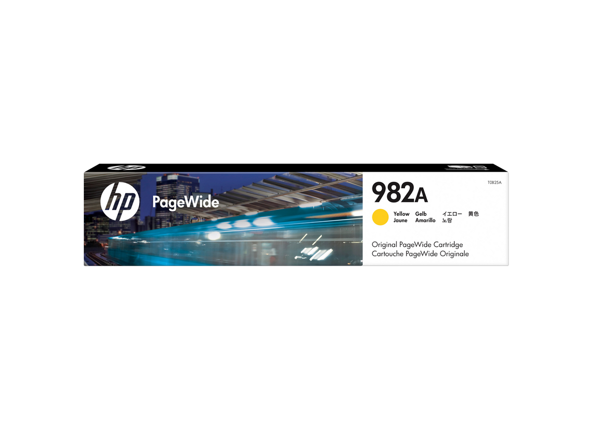 HP 982A Yellow Original PageWide Cartridge