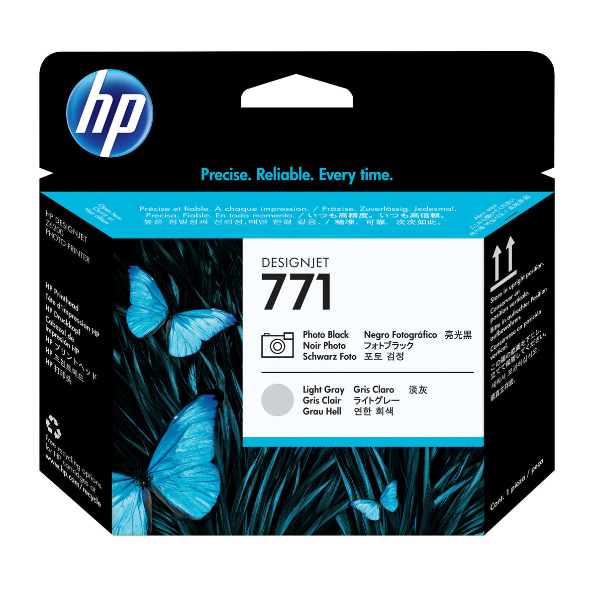 HP 771 Photo Black/Light Gray DesignJet Printhead