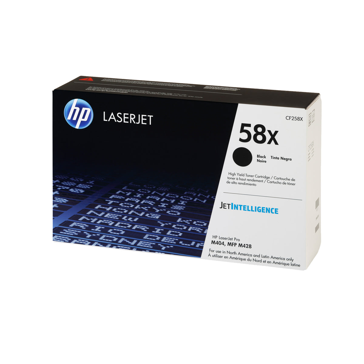 HP 58X High Yield Black Original LaserJet Toner Cartridge