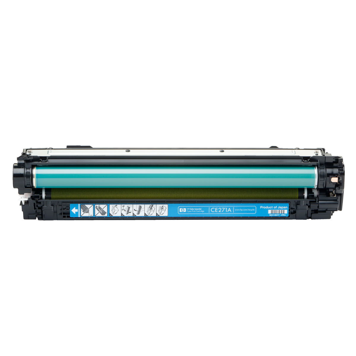 HP 650A Cyan Original LaserJet Toner Cartridge