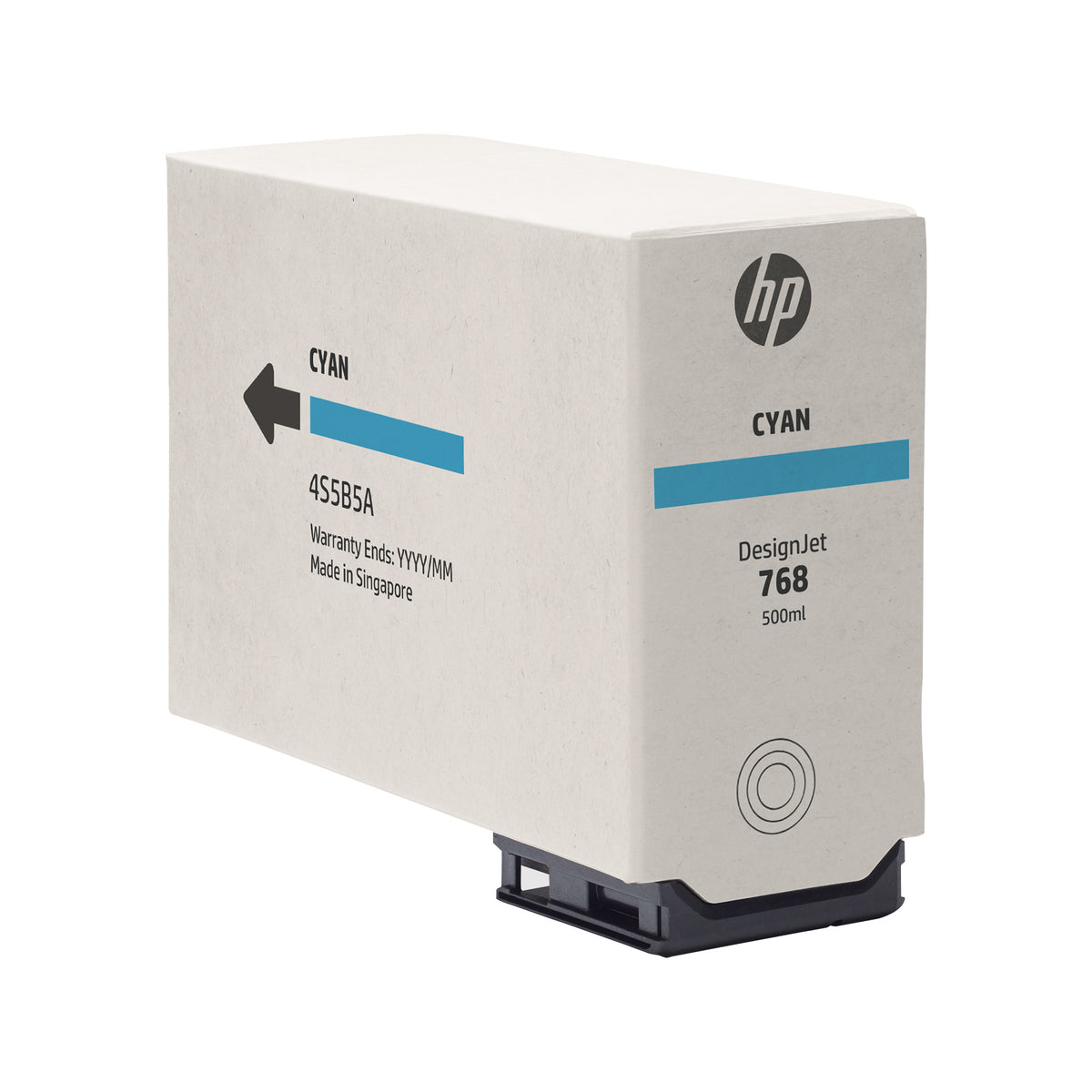 HP 768 500-ml Cyan DesignJet Ink Cartridge