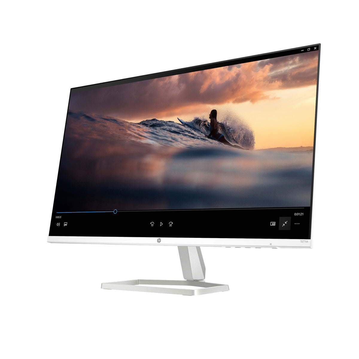 HP Series 5 27 inch FHD Monitor with Speakers - 527sa