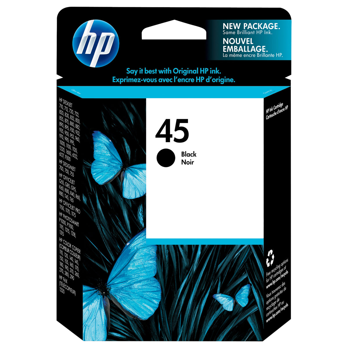HP 45 Black Original Ink Cartridge