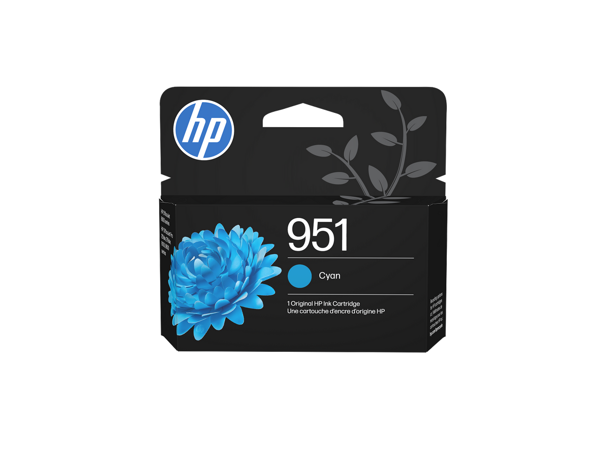 HP 951 Cyan Original Ink Cartridge