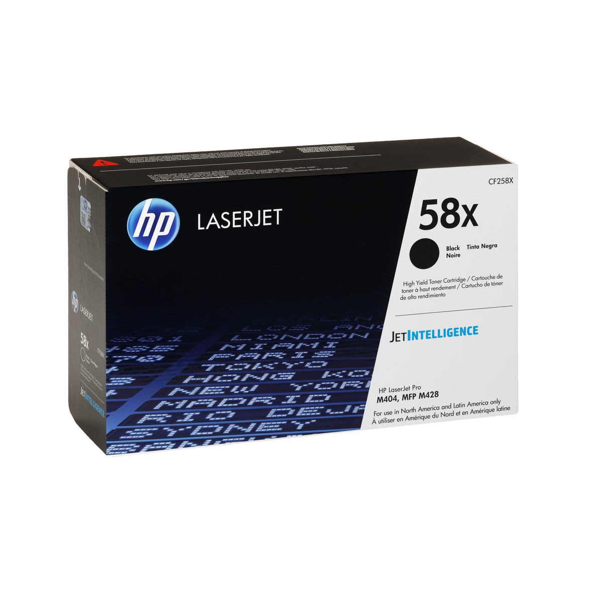 HP 58X High Yield Black Original LaserJet Toner Cartridge