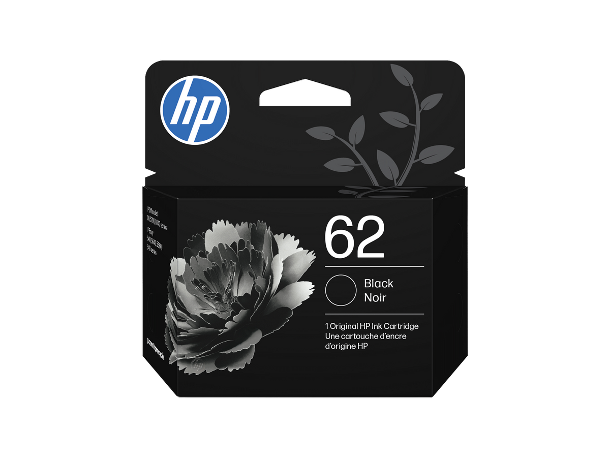 HP 62 Black Original Ink Cartridge
