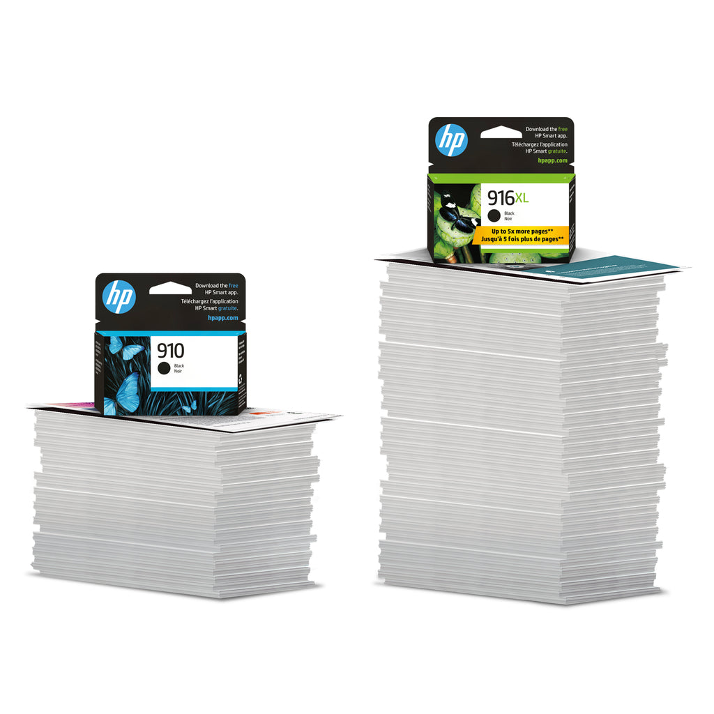 HP 910XL 3-pack High Yield Cyan/Magenta/Yellow Original Ink Cartridges