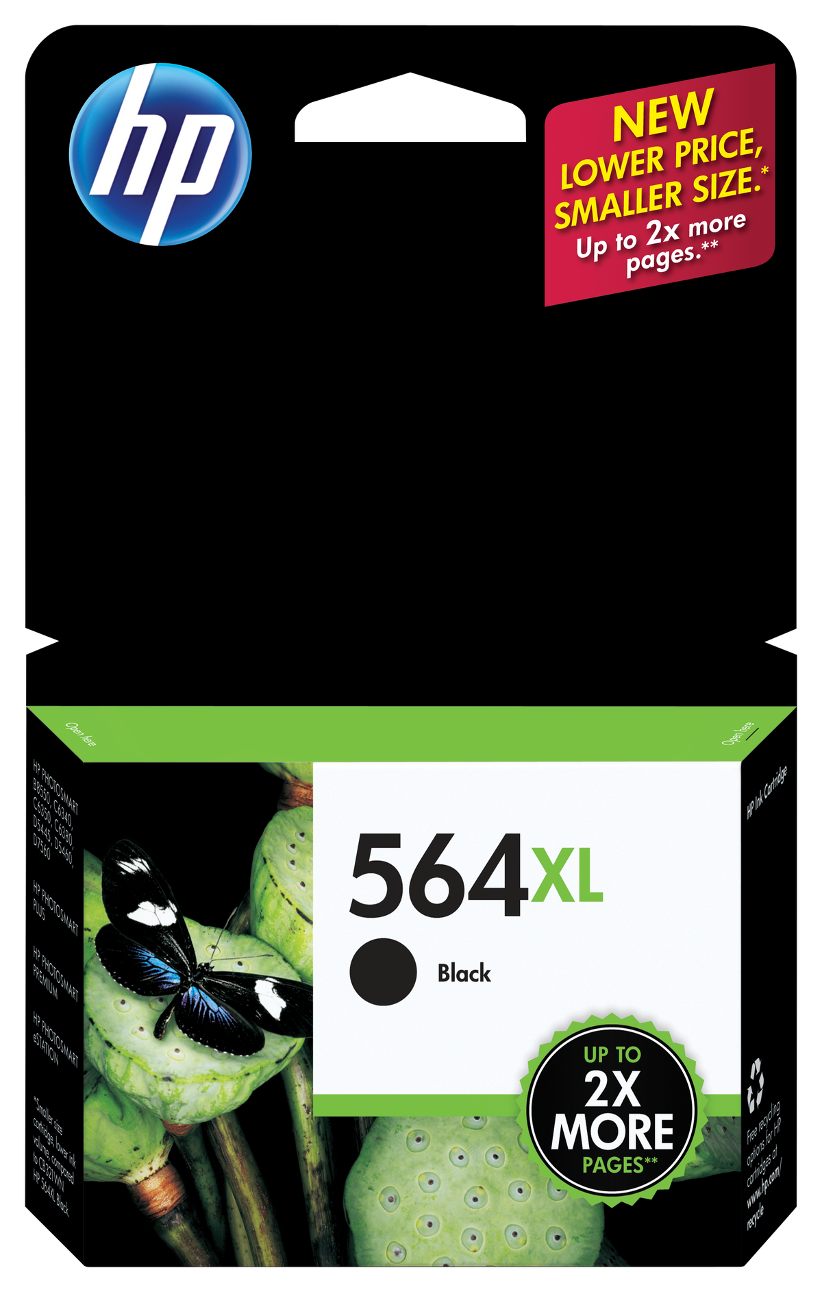 HP 564XL High Yield Black Original Ink Cartridge