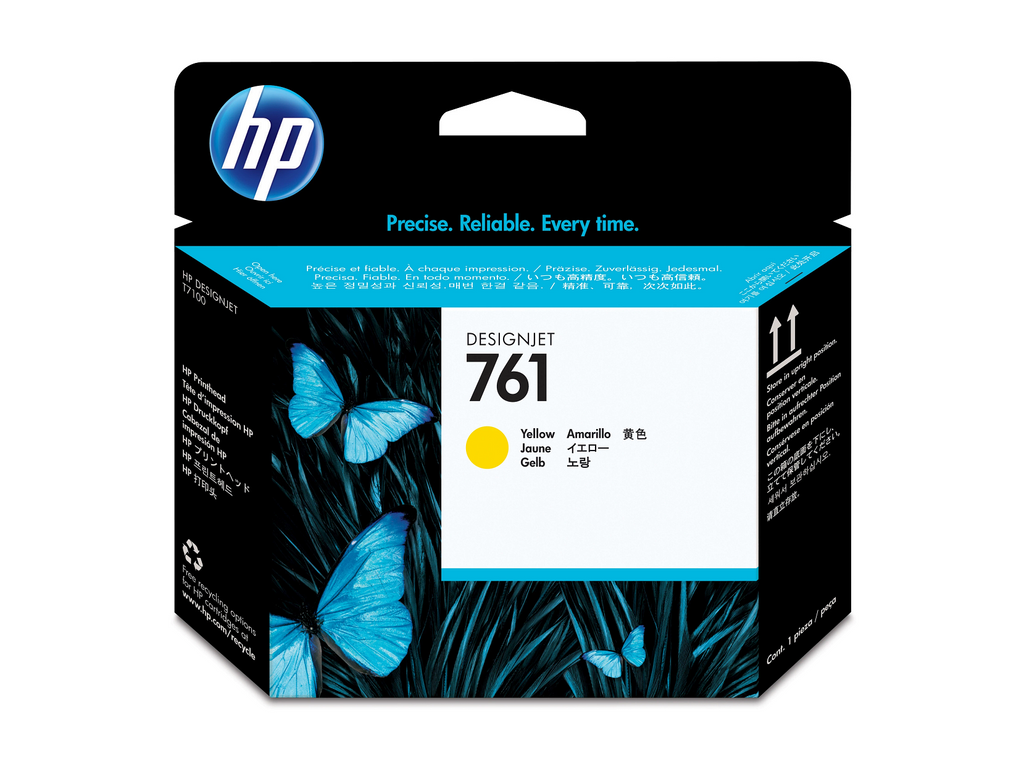 HP 761 Yellow DesignJet Printhead