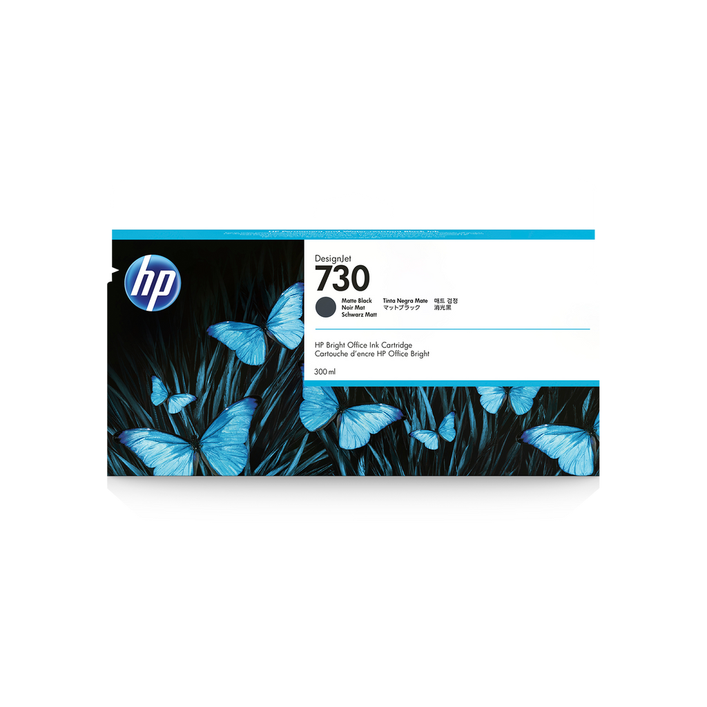 HP 730 300-ml Matte Black DesignJet Ink Cartridge
