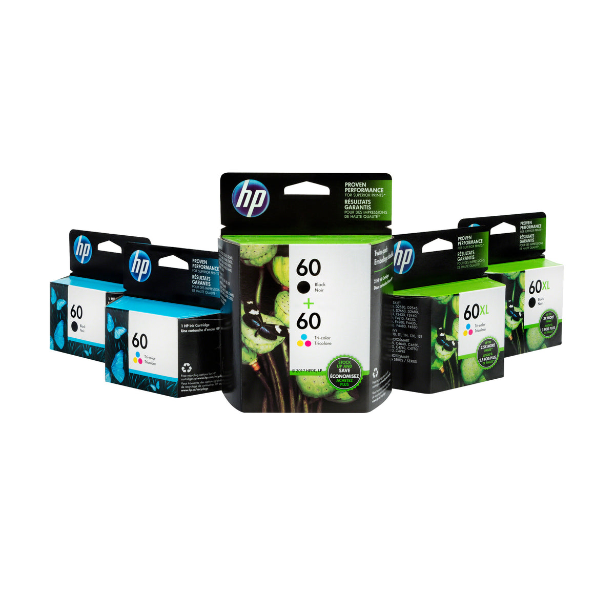 HP 60 Tri-color Original Ink Cartridge