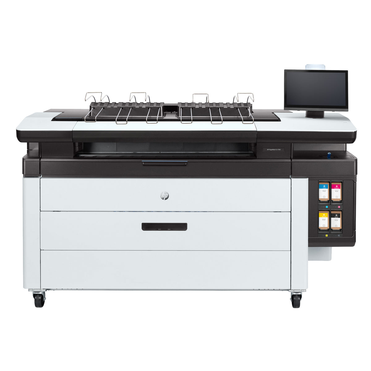 HP PageWide XL 4700 40-in Multifunction Printer with Top Stacker