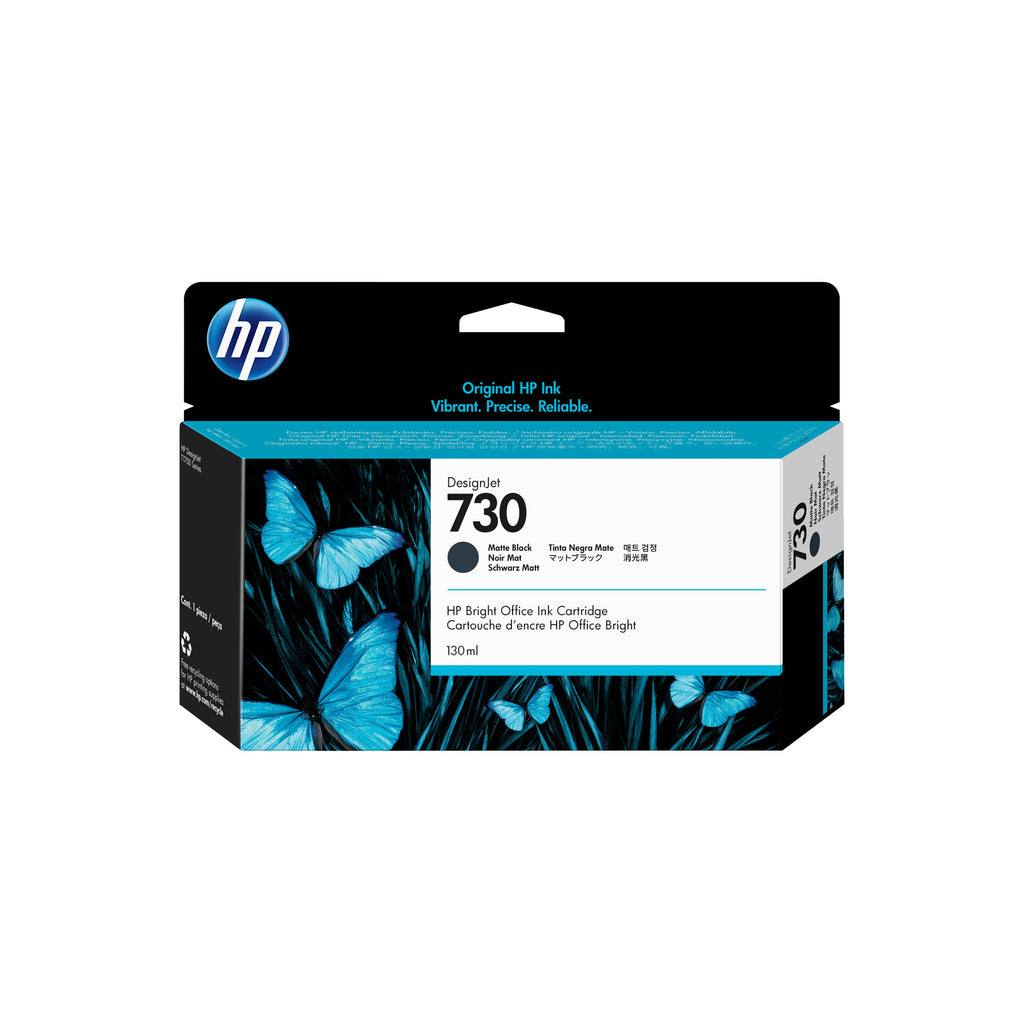 HP 730 130-ml Matte Black DesignJet Ink Cartridge