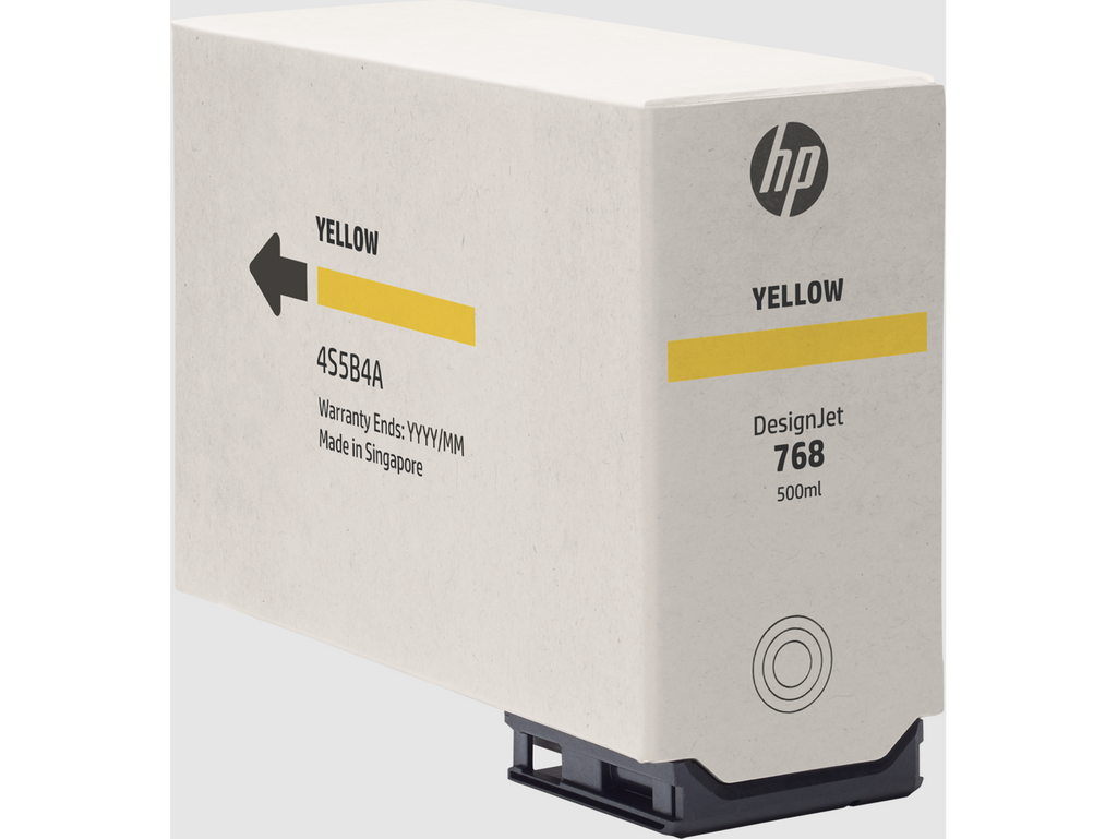 HP 768 500-ml Yellow DesignJet Ink Cartridge