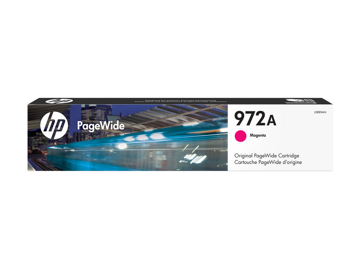 HP 972A Magenta Original PageWide Cartridge