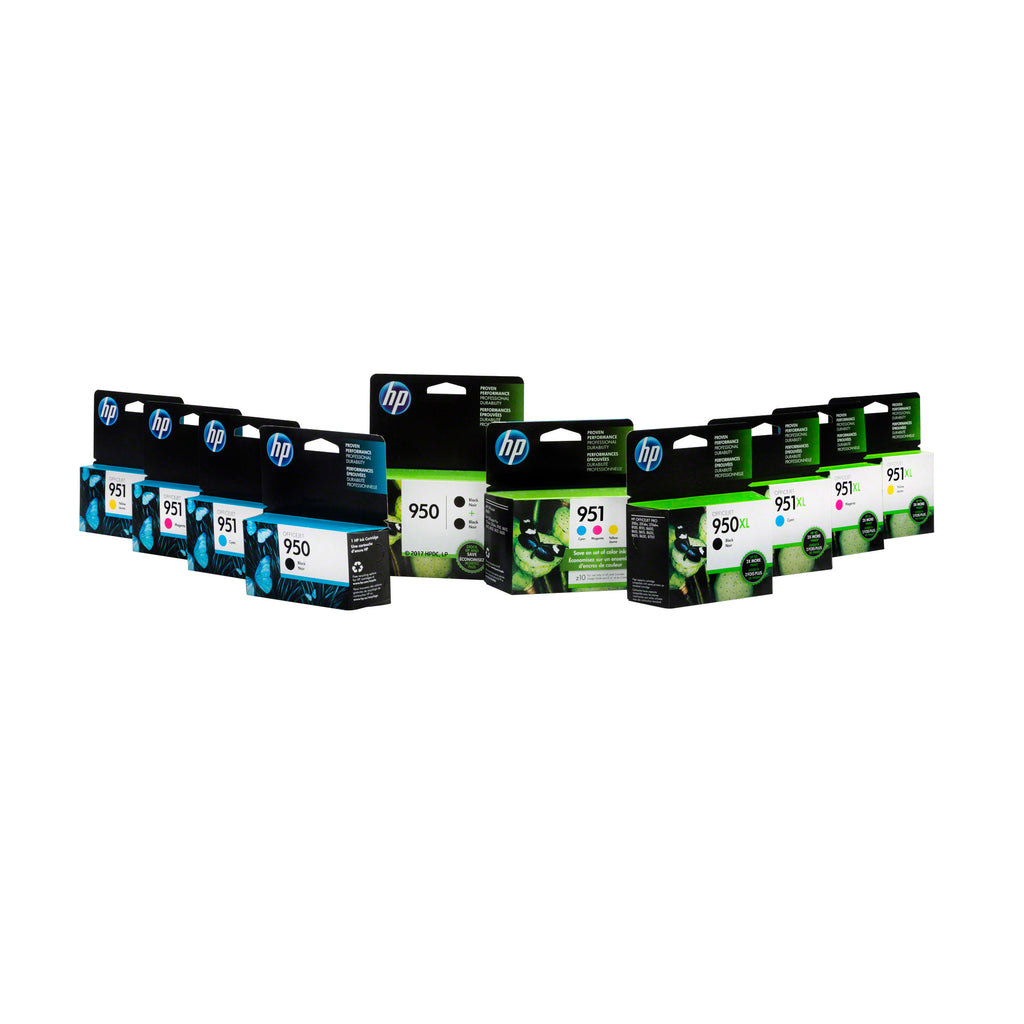 HP 950XL High Yield Black/951 Cyan/Magenta/Yellow 4-pack Original Ink Cartridges
