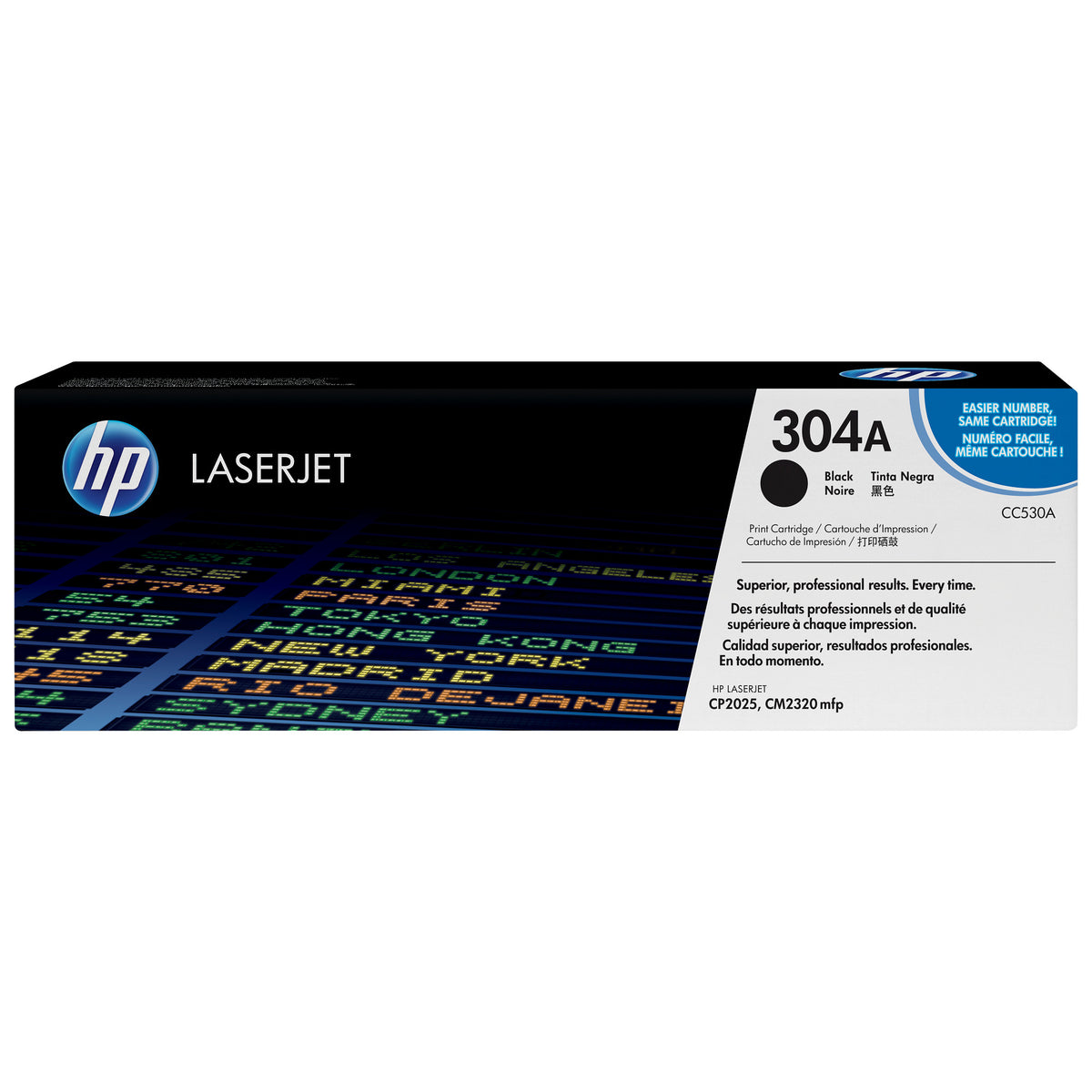 HP 304A Black Original LaserJet Toner Cartridge