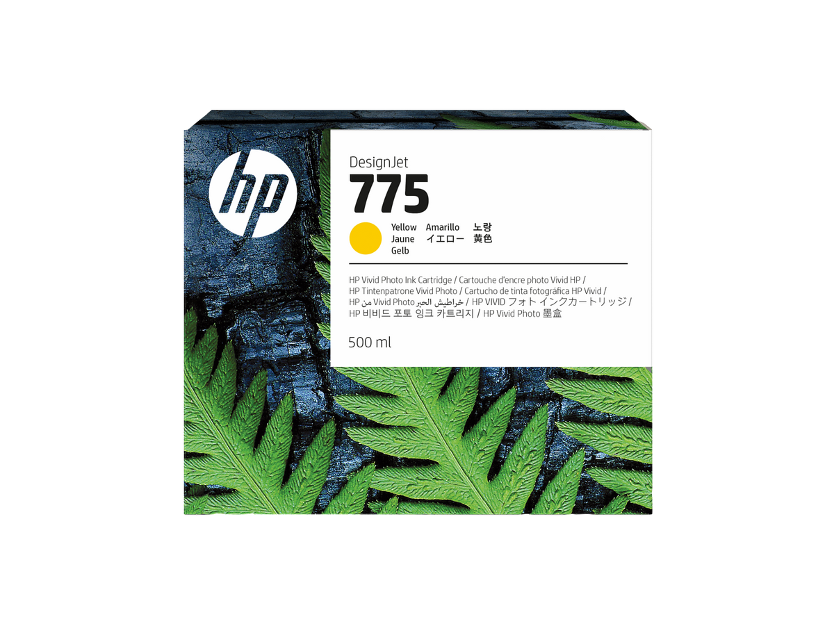 HP 775 500-ml Yellow Ink Cartridge
