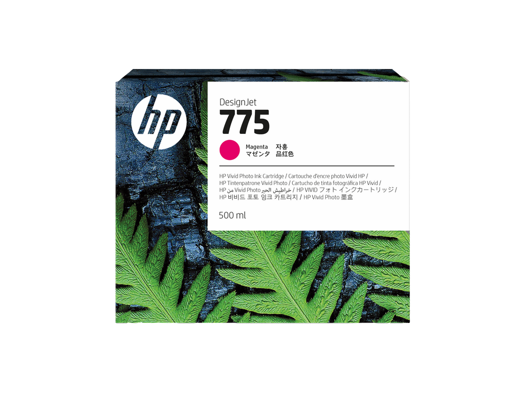 HP 775 500-ml Magenta Ink Cartridge