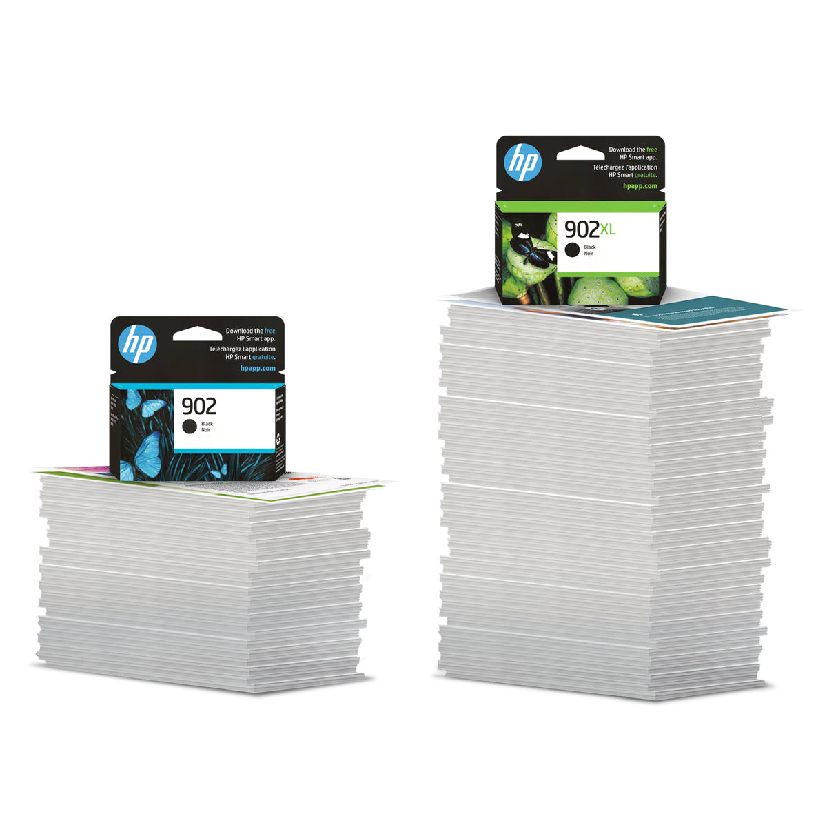 HP 902XL High Yield Black/902 Cyan/Magenta/Yellow 4-pack Original Ink Cartridges