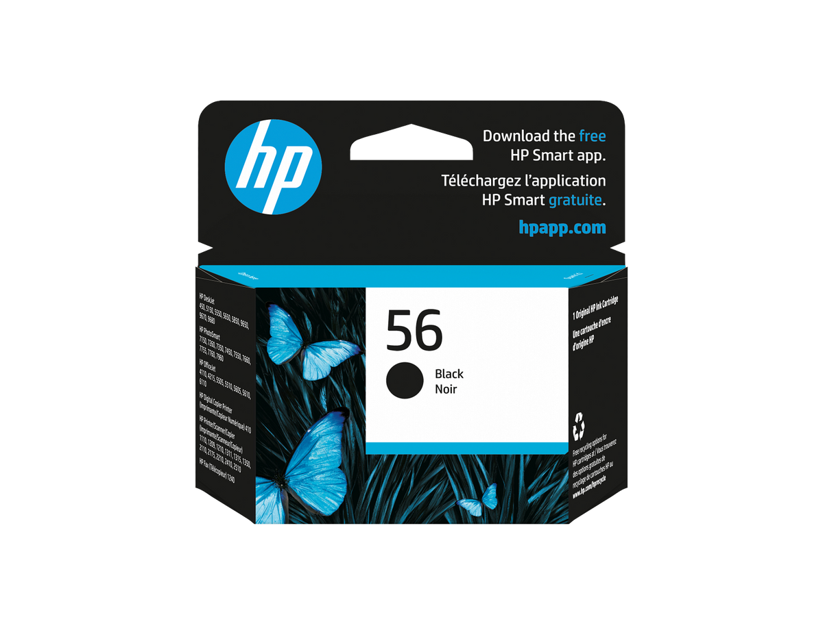 HP 56 Black Original Ink Cartridge
