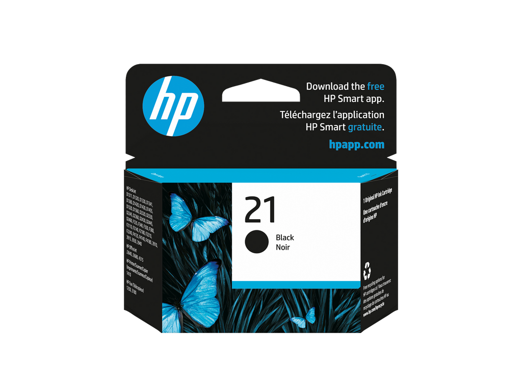 HP 21 Black Original Ink Cartridge