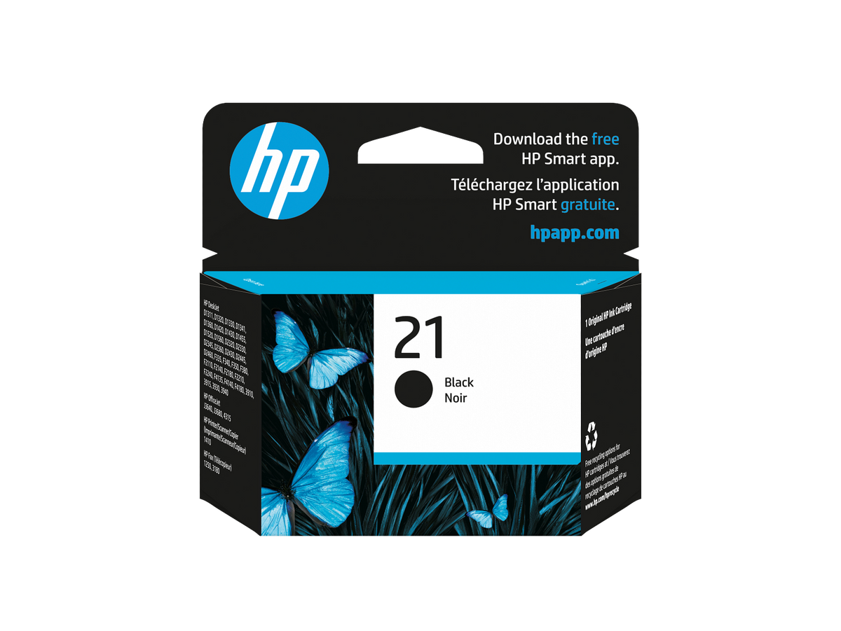 HP 21 Black Original Ink Cartridge