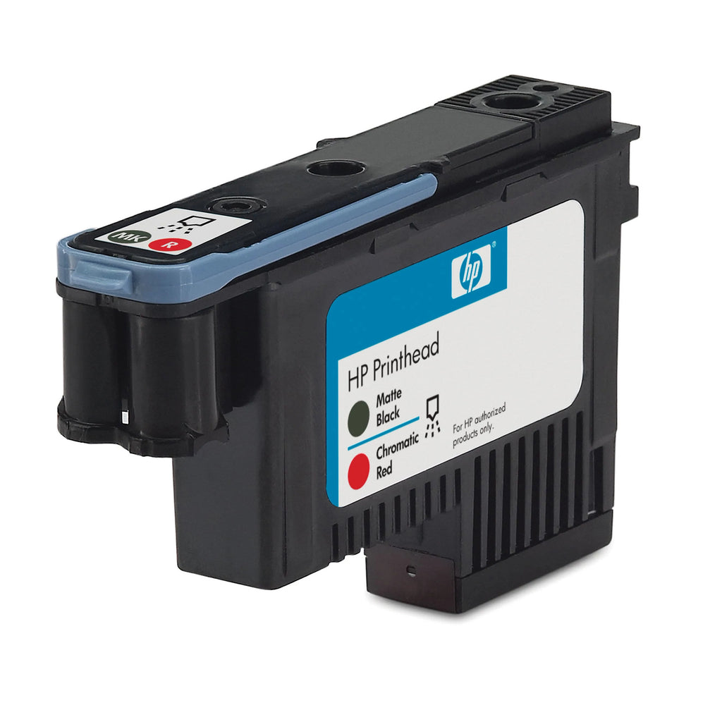 HP 73 Matte Black and Chromatic Red DesignJet Printhead