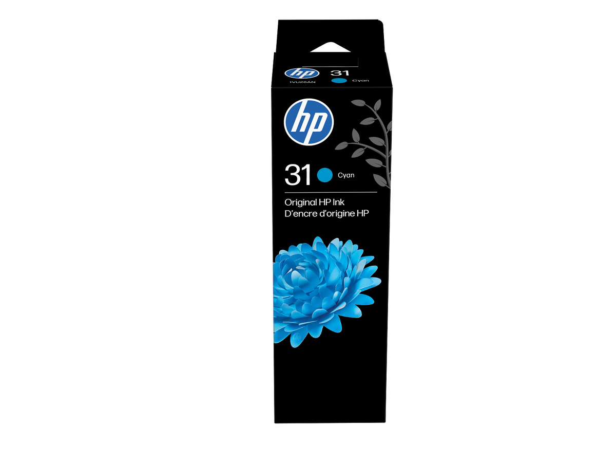 HP 31 70-ml Cyan Original Ink Bottle