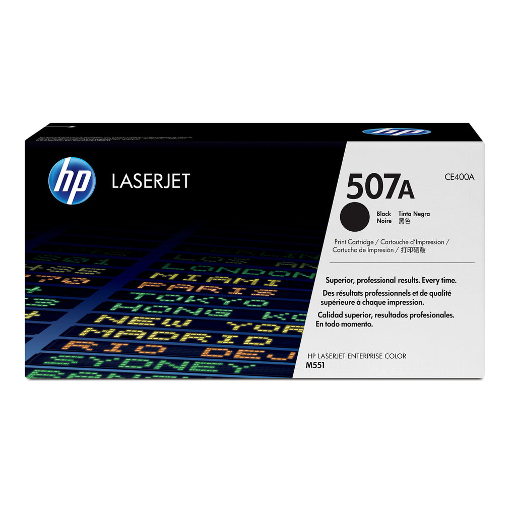 HP 507A Black Original LaserJet Toner Cartridge for US Government