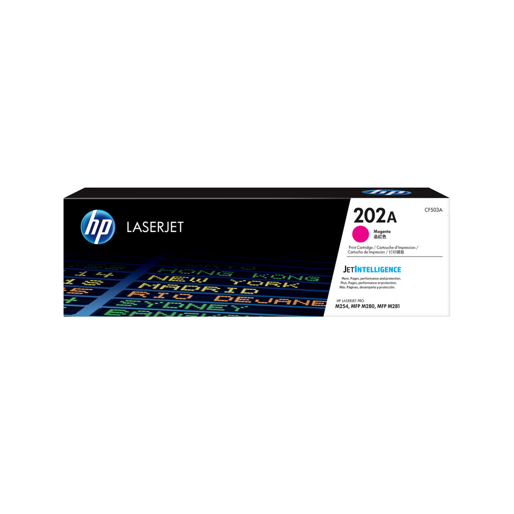 HP 202A Magenta Original LaserJet Toner Cartridge