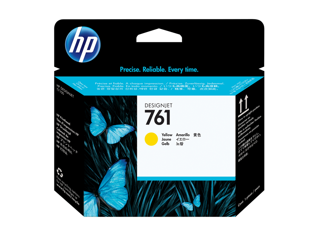 HP 761 Yellow DesignJet Printhead