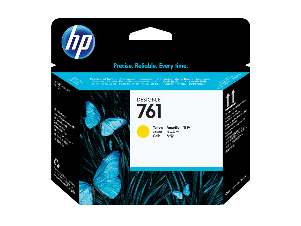 HP 761 Yellow DesignJet Printhead