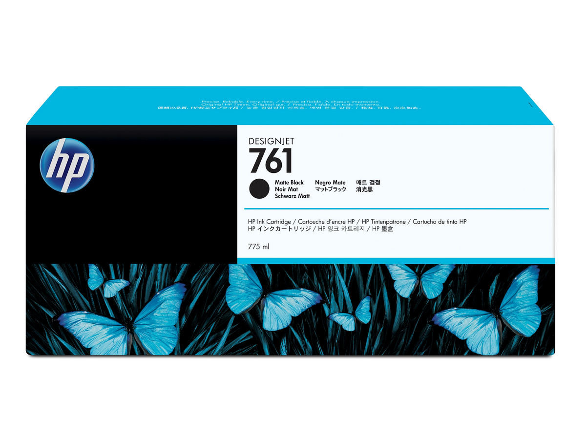 HP 761 775-ml Matte Black DesignJet Ink Cartridge