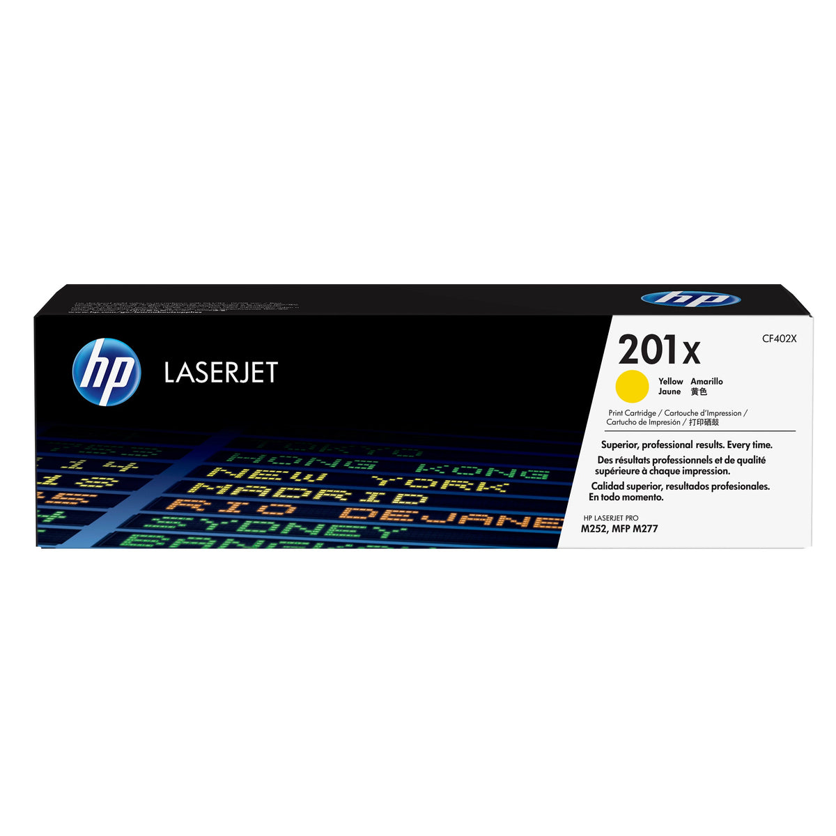 HP 201X High Yield Yellow Original LaserJet Toner Cartridge
