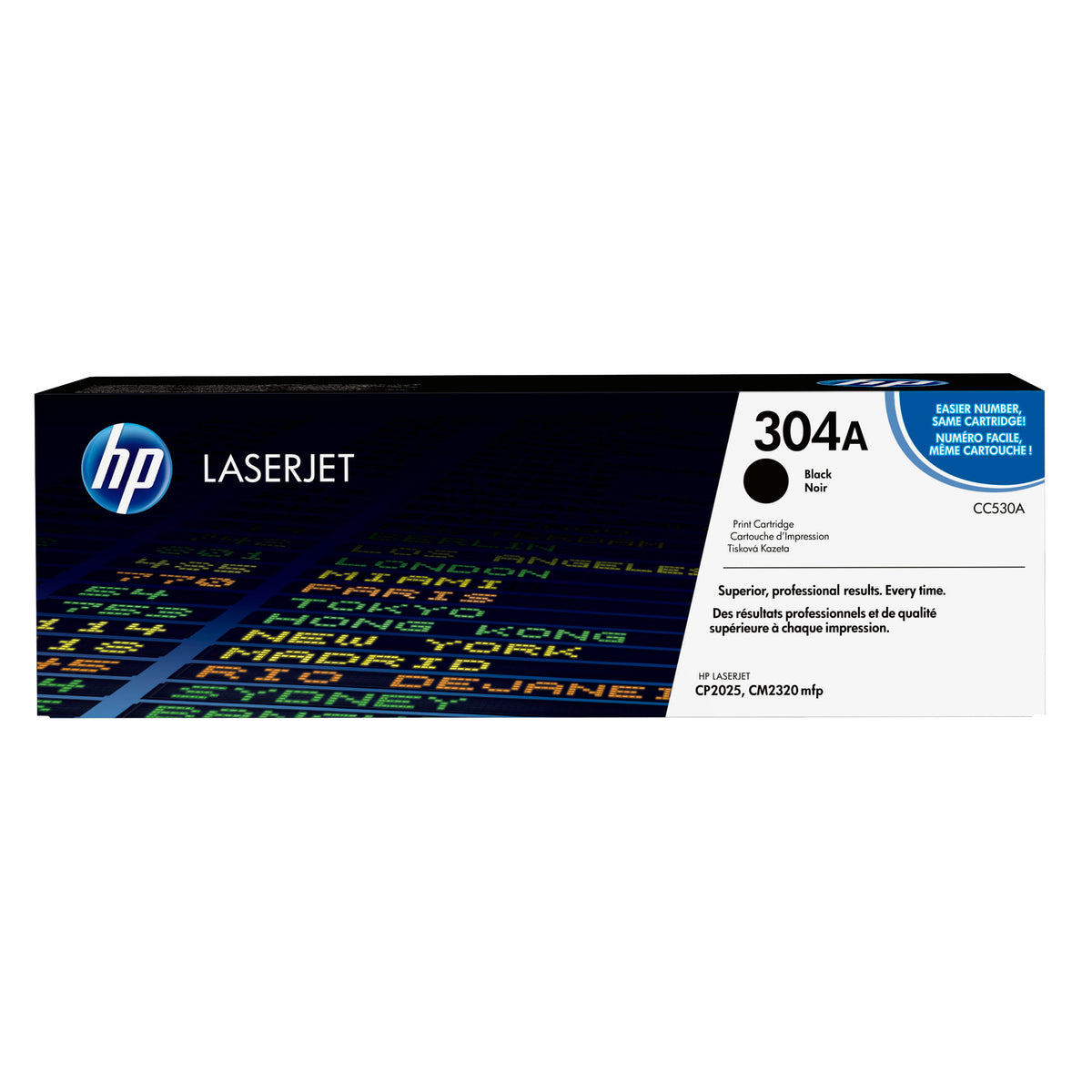HP 304A Black Original LaserJet Toner Cartridge