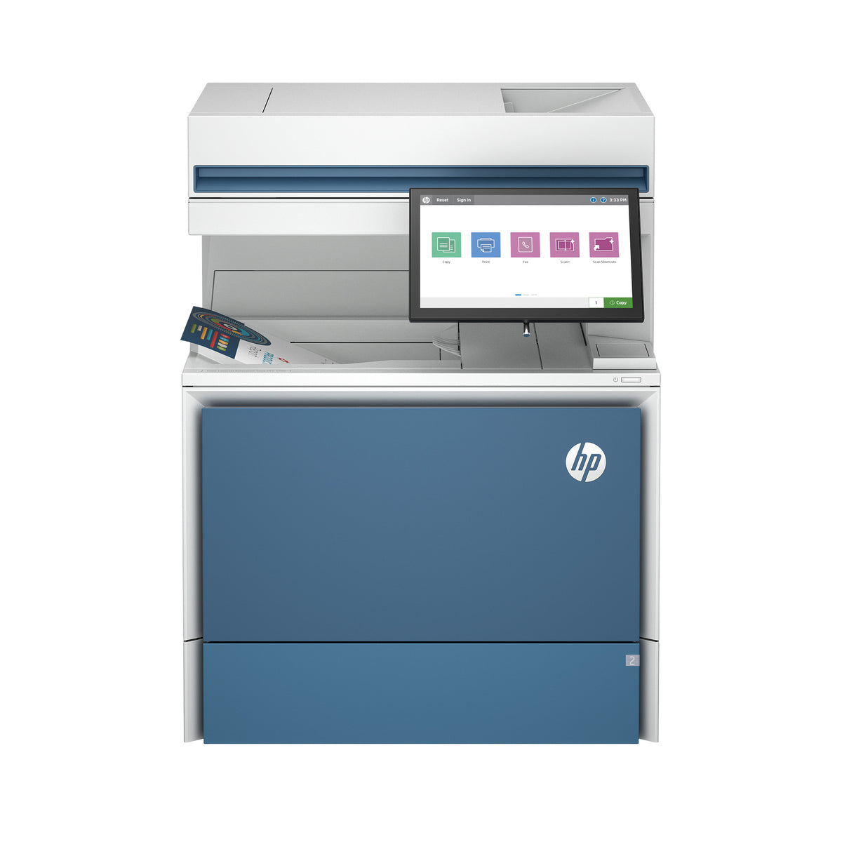 HP Color LaserJet Enterprise Flow MFP 6800zf Printer