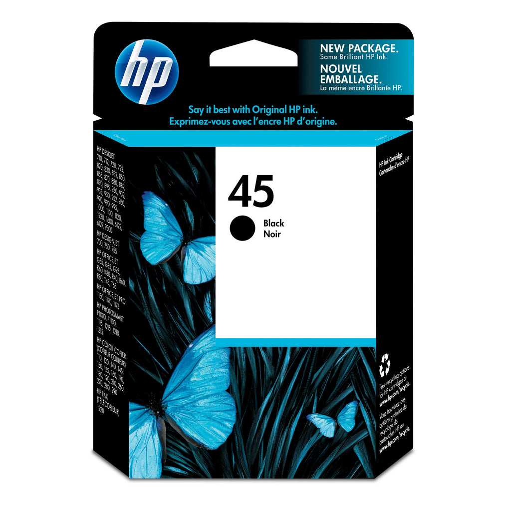HP 45 Black Original Ink Cartridge