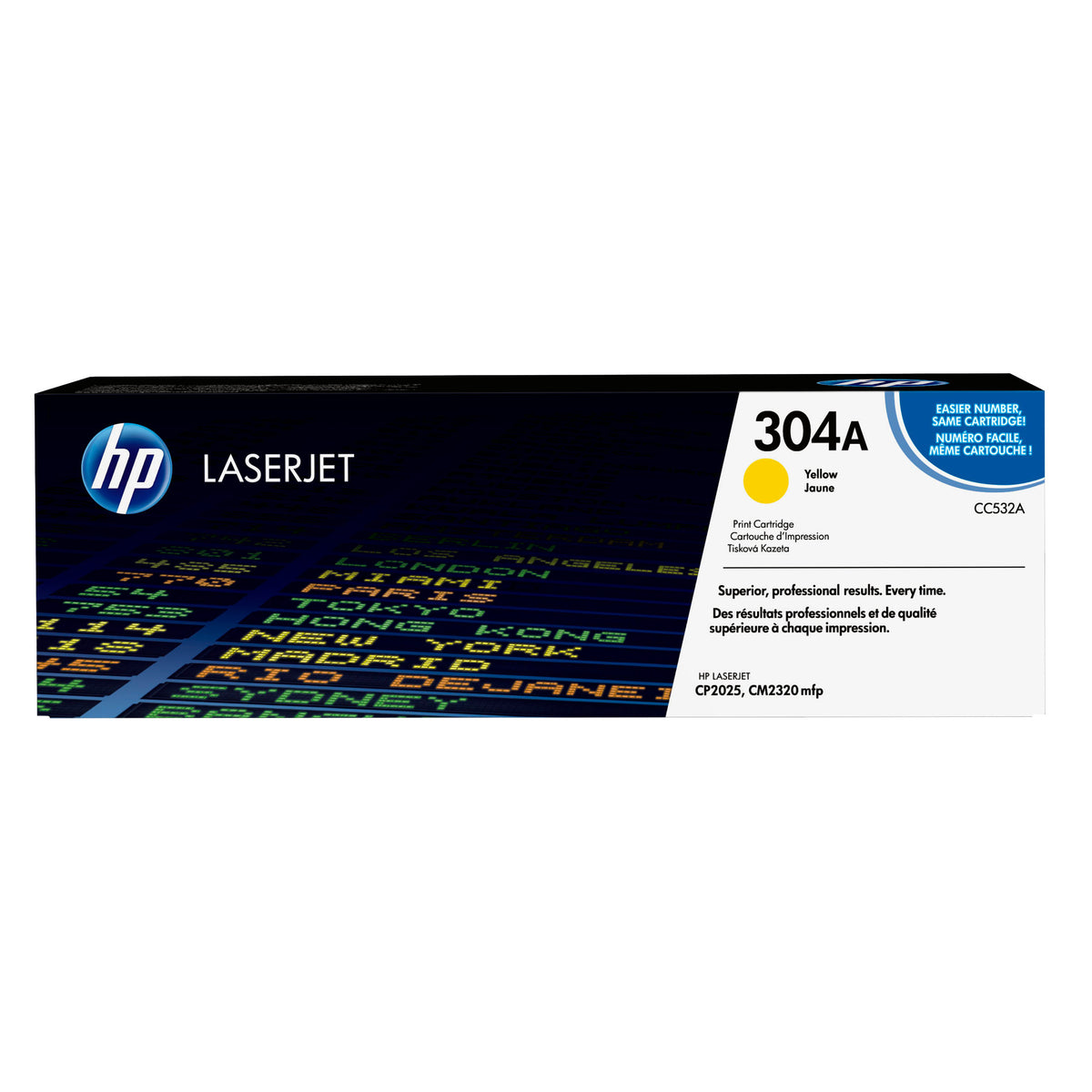HP 304A Yellow Original LaserJet Toner Cartridge