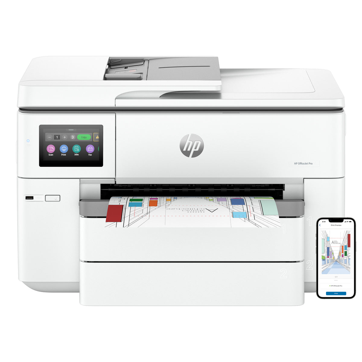 HP OfficeJet Pro 9730 Wide Format All-in-One Printer
