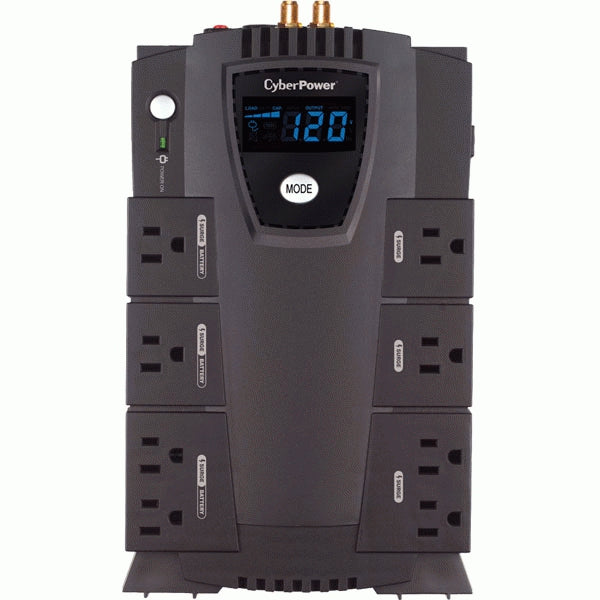 CyberPower CP685AVRLCD uninterruptible power supply (UPS) Line-Interactive 0.685 kVA 390 W - CP685AVRLCD - eCommerce Business Prime